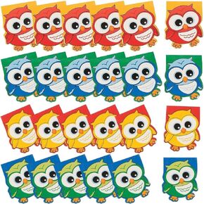 Fun Express Owl-Shaped Notepads - 24 ct