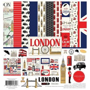Carta Bella Paper Co London Collection Kit