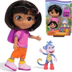 Dora ، أفضل الأصدقاء Dora & Boots مجموعة ، دمية 6 بوصات مع ملابس ، حقيبة ظهر وأحذية شخصية ، ألعاب الأطفال للفتيات والفتيان الذين تتراوح أعمارهم بين 3 وما فوق