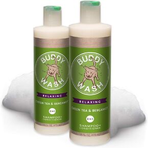 Cloud Star Buddy Wash Dog Shampoo- Green Tea and Bergamot, 16-Ounce Bottles (Pack of 3)