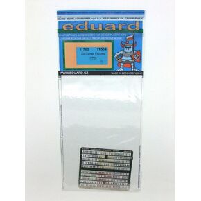Eduard Accessories 17504 Model Building Accessories Aeroplane Carrier Figures Painted Photo-Etching Set