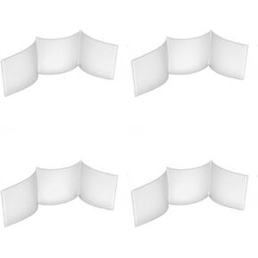 حامل بطاقة MAH Jong Clear Cover Cover ScoreCARD SIDE SCORECARD لـ MAH JONG Accessories البلاستيك غير الوهج 2025