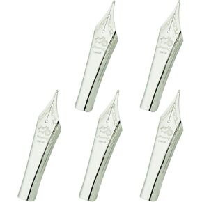 5 Spare Pen Nibs Fine #6 for Jinhao 450, 750, 159, 100 and Double Dragon Fountain Pen