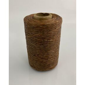 RPGUNS Artificial Sinew / Sinue Brown Waxed Poly Tread for Beading and Crafts, (SI-70 Brown)
