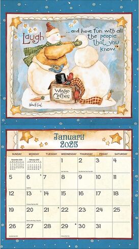 Lang Companies, Simple Life 2026 Wall Calendar by Karen H. Good, 13.4'' X 12'', 12-Month Calendar with Stapled Binding in Saudi Arabia