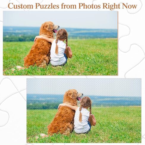 Puzzles from Photos, Challenging Personalized Puzzle, Jigsaw Puzzlefor Family, Christmas, Pet, Birthday, Wedding Gift (1000PCS) in Saudi Arabia