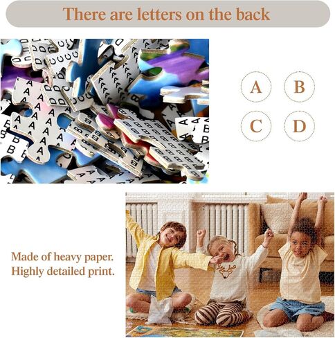 Puzzles from Photos, Challenging Personalized Puzzle, Jigsaw Puzzlefor Family, Christmas, Pet, Birthday, Wedding Gift (1000PCS) in Saudi Arabia