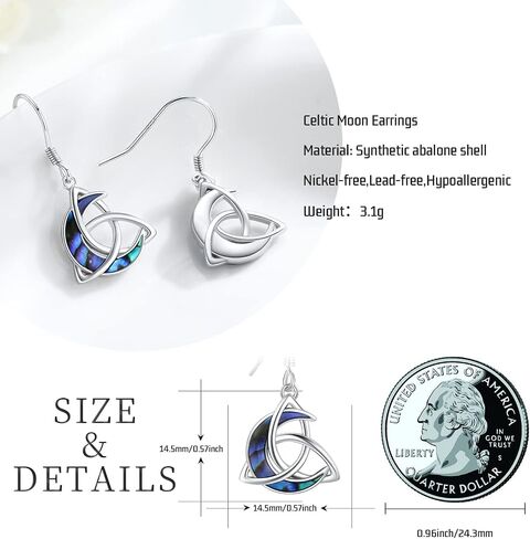 Generic Hypoallergenic Cat Earrings for Girls Women 925 Sterling Silver Cute Animal Kitten Dangle Drop Earring Cat Jewelry Gifts in Saudi Arabia
