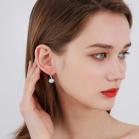 Generic هيبوالرجينيك القط أقراط للفتيات النساء 925 فضة لطيف الحيوان هريرة استرخى انخفاض القرط القط مجوهرات هدايا in Kuwait