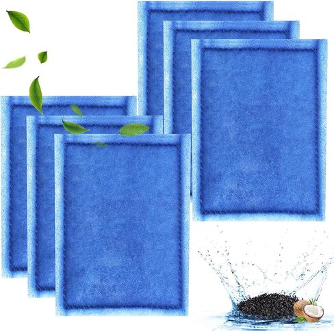 6 خرطوشة مرشح خزان الأسماك ، خراطيش مرشح Z بحجم الطقوس متوافقة مع نظام ترشيح Marineland Eclipse ونظام الترشيح المخفي Marineland in Kuwait