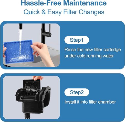 6 خرطوشة مرشح خزان الأسماك ، خراطيش مرشح Z بحجم الطقوس متوافقة مع نظام ترشيح Marineland Eclipse ونظام الترشيح المخفي Marineland in Kuwait