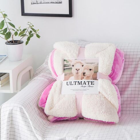 Blanket, Knitted Blanket, Warm, Fluffy Blanket, Large, Cute, Knee Blanket (Pattern 15, Single, 200 * 230cm) in Kuwait
