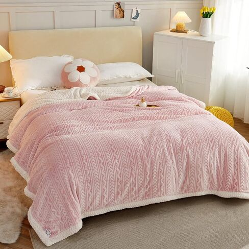 Blanket 150 * 200cm Single Winter Stylish Double Flannel Large Microfiber (Pattern 10 Single, 180 * 200cm) in Kuwait