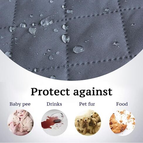 Waterproof Dog Cat Bed Blanket Cover Couch Furniture Protector, Reusable Changing Pad for The Old's or Baby Bed. in Saudi Arabia