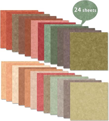12x12 Double-Sided Scrapbook Paper Set , 24 Sheets/ 24 Designs Bohemian Patterned Craft Paper DIY Decorative Background Card for Card Making Journaling Origami Decopage in Saudi Arabia