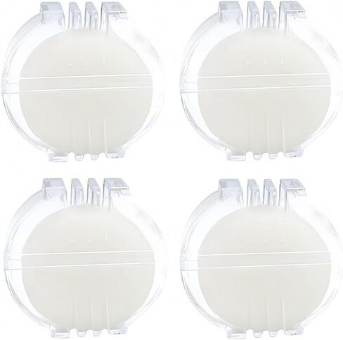 4pcs Beeswax Thread Conditioner Wax with Plastic Box for Sewing, Quilting, Embroidery - Strengthen and Reinforce Thread (Colorless) in Kuwait
