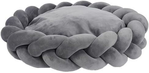 SLEEPDODO Handmade Dog Bed for Small/Medium Dogs - Luxury European Designed Pet Bed with Ultra-Soft Material, Washable Removable Cover, and Non-Slip Bottom. in Saudi Arabia