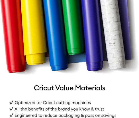 Cricut Value Transfer Tape for Joy Xtra Machine - (9.5in x 20ft Roll) - Easy transfers for Vinyl Projects in Saudi Arabia