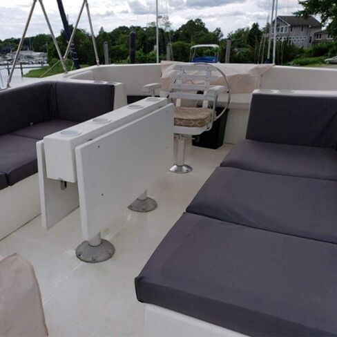 Marine Waterproof Canvas Fabric 600 Denier 36"×60" Cordura Canvas Material with Waterproof PVC Backing for Auto Boat Awning Home Cushion DIY, Black in Kuwait