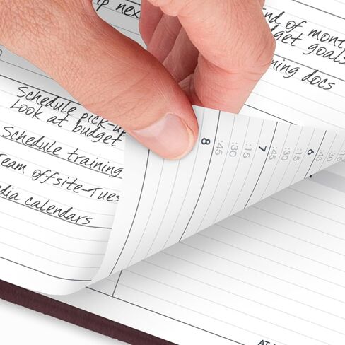 AT-A-Glance 2026 Planner ، أسبوعيًا ، 7 "× 8-3/4" ، متوسطة ، ربع ساعة ، أسود (709510526) in Saudi Arabia