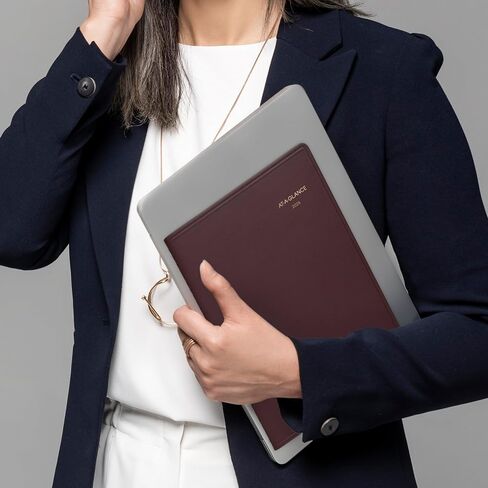AT-A-Glance 2026 Planner ، أسبوعيًا ، 7 "× 8-3/4" ، متوسطة ، ربع ساعة ، أسود (709510526) in Saudi Arabia