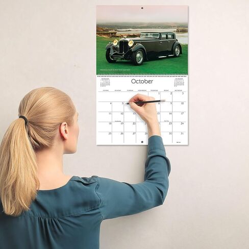 Current 2026 National Parks Wall Calendar, 12-Inch x 9-Inch Size Closed, 18-Inch Size Open, Large Bookstore-Quality, Spiral-Bound Hanging Monthly Wall Calendars for Kitchen & Office in Saudi Arabia