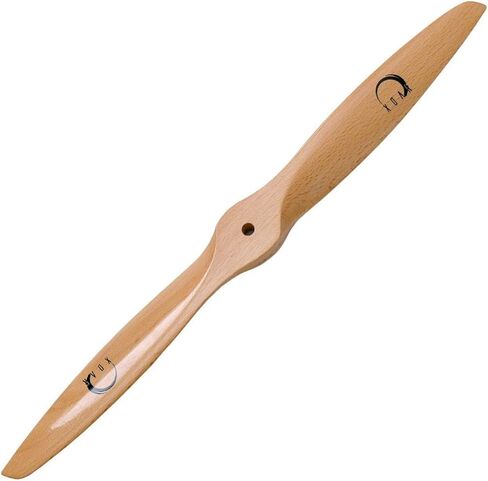 XOAR PJA 13x6 13 Inch 2 Blade RC Airplane Propeller Wood Prop for Gasoline Fixed-Wing RC Model Planes (13 x 6, Tractor) in Saudi Arabia