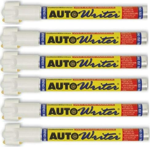 كاتب Auto AutoWriter Als متنوع - (6 عبوات) [أصفر ، أزرق ، أخضر ، وردي ، أحمر وأبيض] (متنوع) in Kuwait
