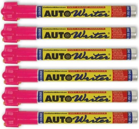 كاتب Auto AutoWriter Als متنوع - (6 عبوات) [أصفر ، أزرق ، أخضر ، وردي ، أحمر وأبيض] (متنوع) in Kuwait