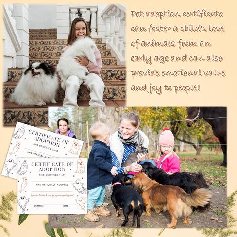 Ghost Adoption Certificate, Funny Halloween Gifts for Kids, Spooky Adoption Party Decorations Supplies, Cute Ghost Friends Certificate for Boys and Girls, 24 in Saudi Arabia