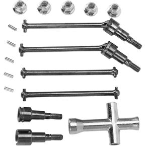 RC Front Rear Drive Shaft Set Steel CVD Driveshaft for SCY 16101 16102 16103 16201PRO RC Car