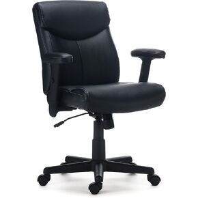 STAPLES Traymore Luxura Managers Chair, Black, 2/Pack (59425-CCVS)