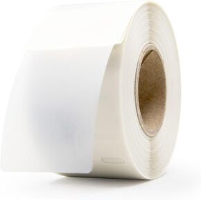 Clear Address Labels, 1-⅛" x 3-½", 130 Labels/Roll | Use for Packages, Envelopes, Folders, and Shelving - Compatible with Dymo LabelWriter 450 & Earlier Series | LabelValue Brand