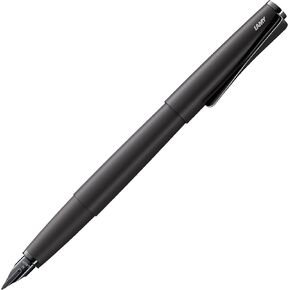 LAMY Fountain Pen, Medium Point, Studio Matte Black, L67-M, Dual Use, Genuine Imported