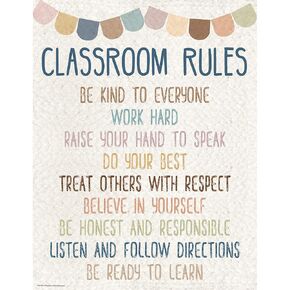Teacher Created Resources Everyone is Welcome Classroom Rules