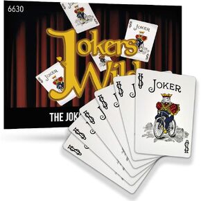 Magic Makers Jokers Wild Card Trick - Special Bicycle Trick Cards Included