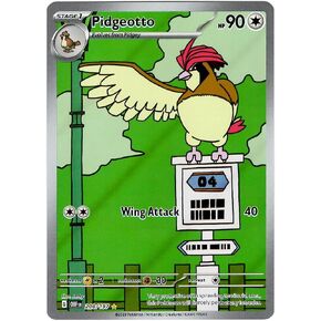 Pokemon - Pidgeotto 208/197 - Obsidian Flames - Illustration Rare - Holo Foil Full Art
