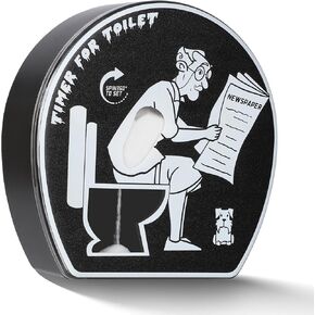 للمرحاض Timer Classic Funny Gift for Men Day Dod's Dad Dad Birthday Gift Shark Tank Histricl Histridge For Grandpa