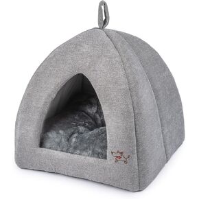 Best Pet Supplies Pet Tent -Soft Bed for Dog and Cat by - Gray ، 20 "× 20" X H: 22 "