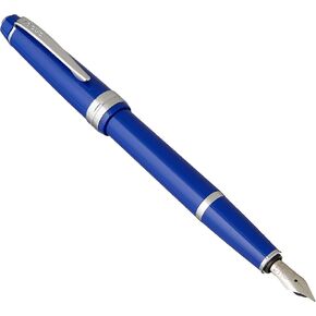 CROSS Bailey Light Polished Resin Refillable Fountain Pen, Extra-Fine Nib, Includes Premium Gift Box - Blue