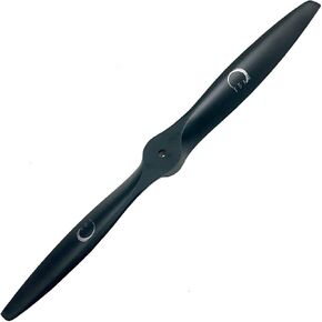 XOAR PJM 18x6 White The Sword RC Model Airplane Propeller. 18 Inch 2 Blade Painted Wood Prop for Gas Engines