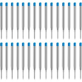 Origin-Joy 30 PCS Ink Pen Refills, Replaceable Ballpoint Pen Refills, 1mm Medium Tip (Black)