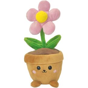 Stuffed Plant Plush Toy, Happy Face Flower Plushies Plant Pillow Decorationr with Natural Scent, Adorable Stuffed Flower for Christmas Horror Plush Halloween(2 Yellow Fowers) in Saudi Arabia