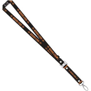 Harley-Davidson Lanyard, Bar & Shield Logos, Soft Polyester for Comfort 16.5 in.