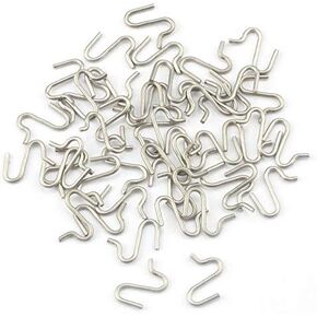 Factory Direct Craft Doll Stringing S-Hooks | Package of 100 Pieces
