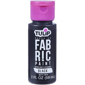 TULIP Paint Peggable 39421 Sfpt Opstk Soft Matte Black 2Oz, One Size, As Detailed