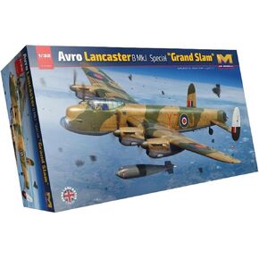 HK Models - Model Plane Avro Lancaster B MK.l Special Grand Slam HL Models 01e038 1/32nd Model Tank Promo