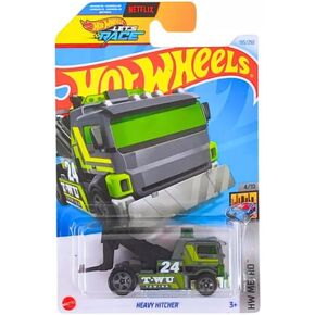 Hot Wheels Heavy Hitcher (Gray/Green) HW Metro 4/10