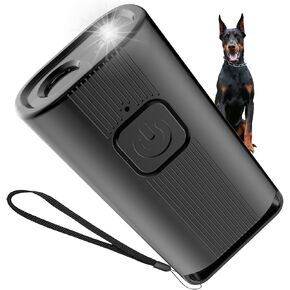Mini Dog Sonic Bark Deterrents Devices for Own or Neighbor's Dog, Ultrasonic Dog Bark Deterrent Stop Dog Barking Device Safe Antibarking Device for Dogs Training Tools Pet Stop Barking