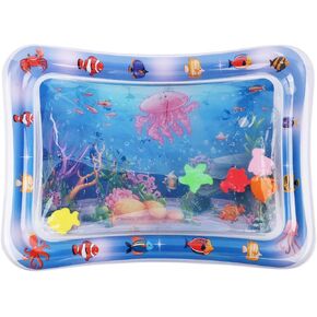 Cat Water Play Mat, Kitty Sensory Water Mat Cool Comfort Pet Water Play Fun Water Sensory Pad Toy for Dog Cat Pet Water Play Alone